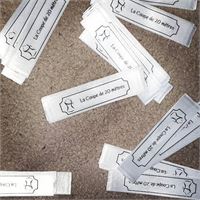 ETICHETTE SATIN STAMPATE